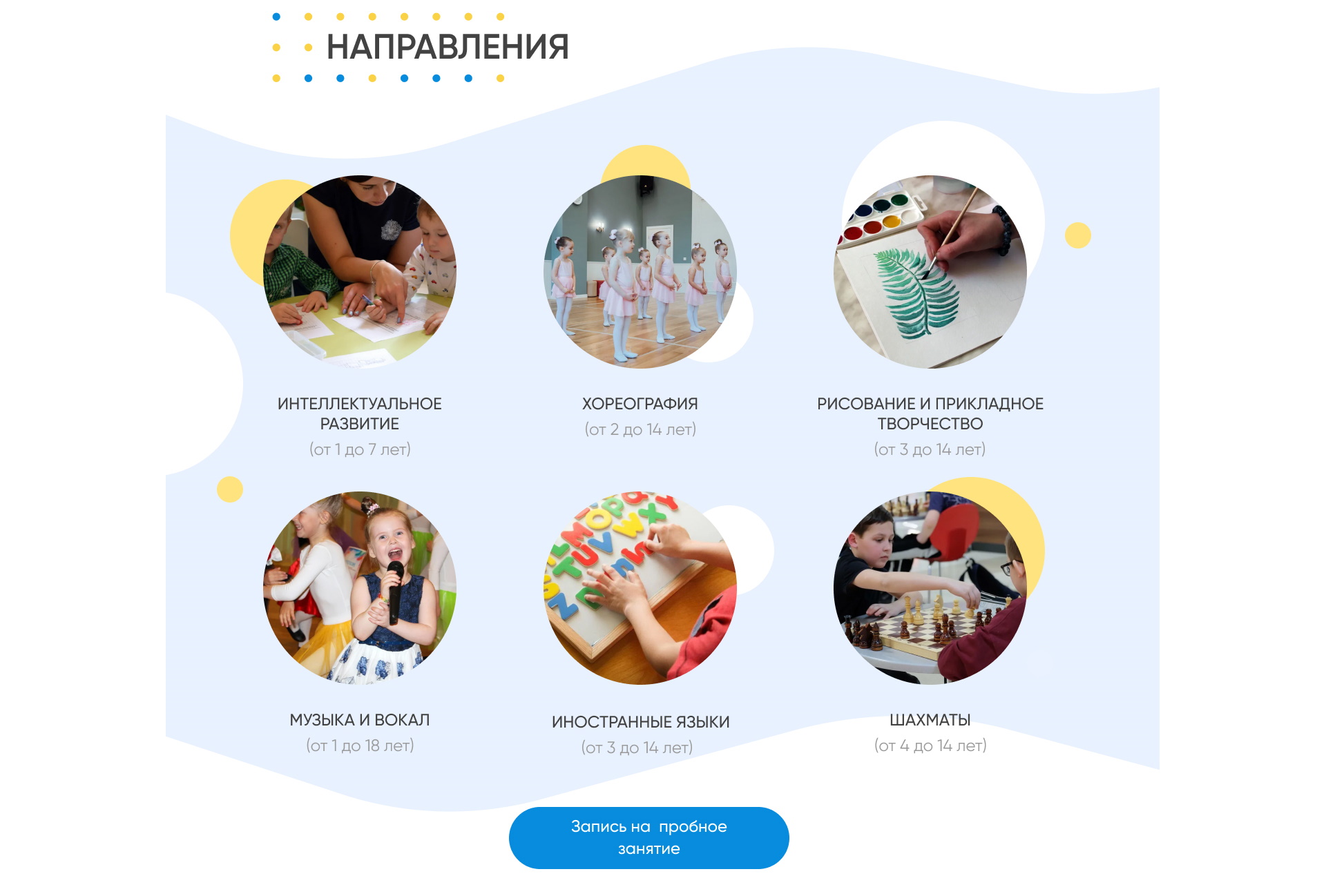 Сайт детского центра "Амальфи" 5 5