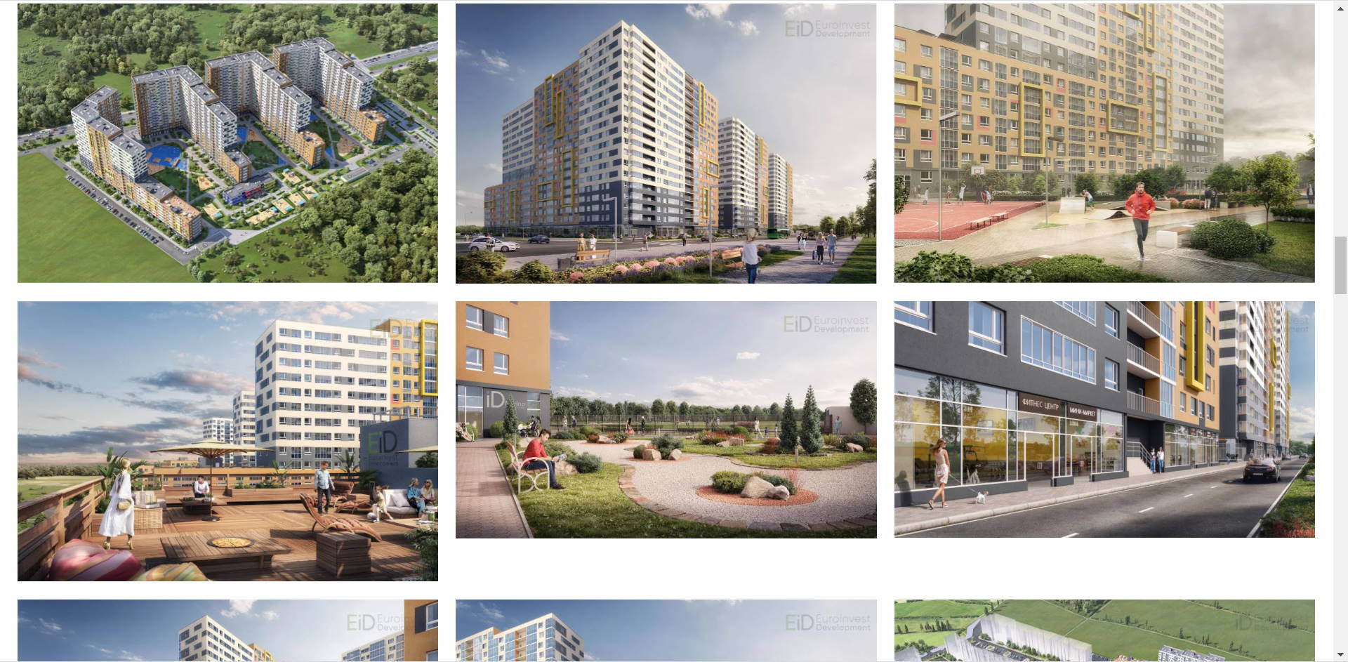 Landing Page Жилого комплекса "ID-Murino" 4 id murino case 4